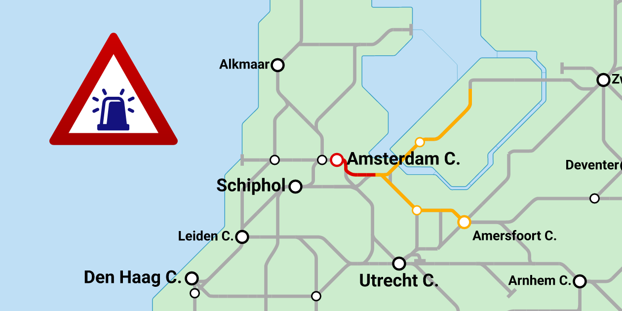 Amsterdam - Almere: emergency call (4 October 2026)