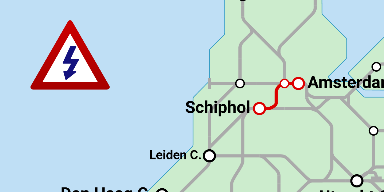 Amsterdam - Schiphol: power failure (26 October 2026)