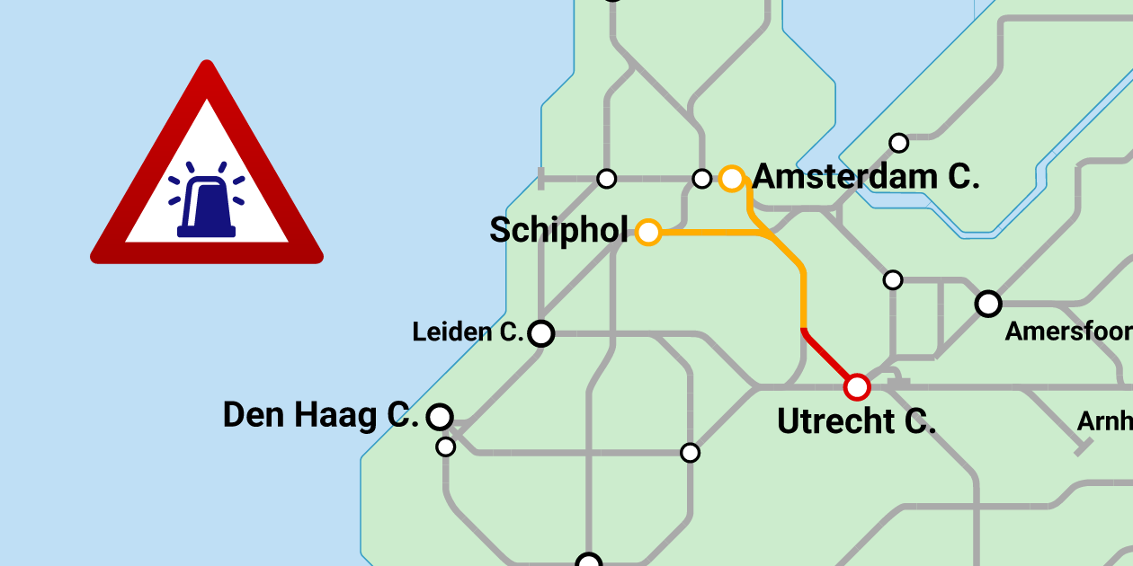 Schiphol - Utrecht: emergency call (26 October 2026)